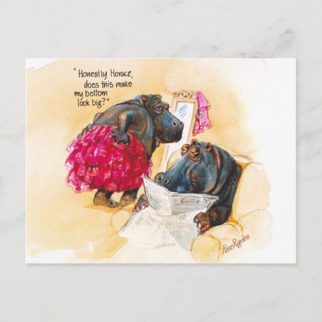 Postal Hipo de grasa (Anverso)