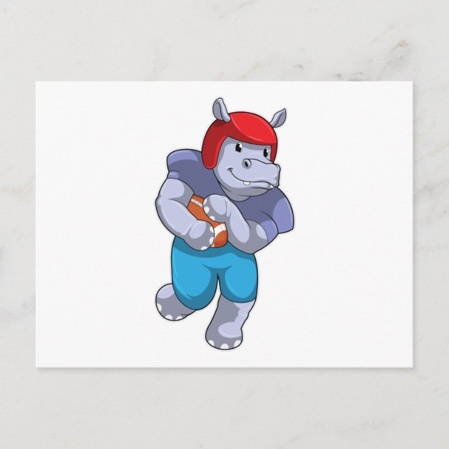 Postal Hipo en deportes de fútbol (Anverso)