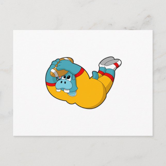 Postal Hipo en deportes de fútbol (Anverso)