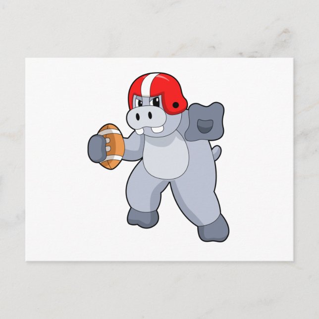 Postal Hipo en deportes de fútbol (Anverso)