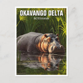 Postal Hipo en el Delta del Okavango