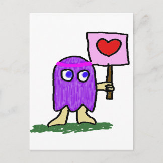 Postal Hippie Dippy Love