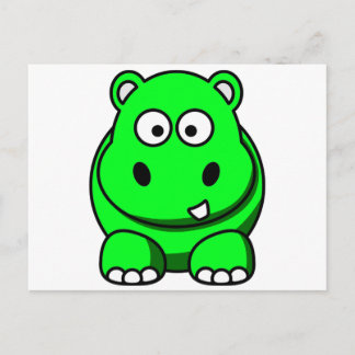 Postal Hippo Green
