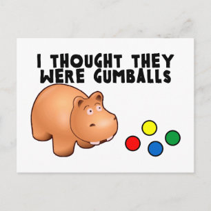 Postal Hippo Gumballs