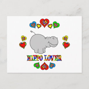 Postal Hippo Lover