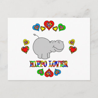 Postal Hippo Lover
