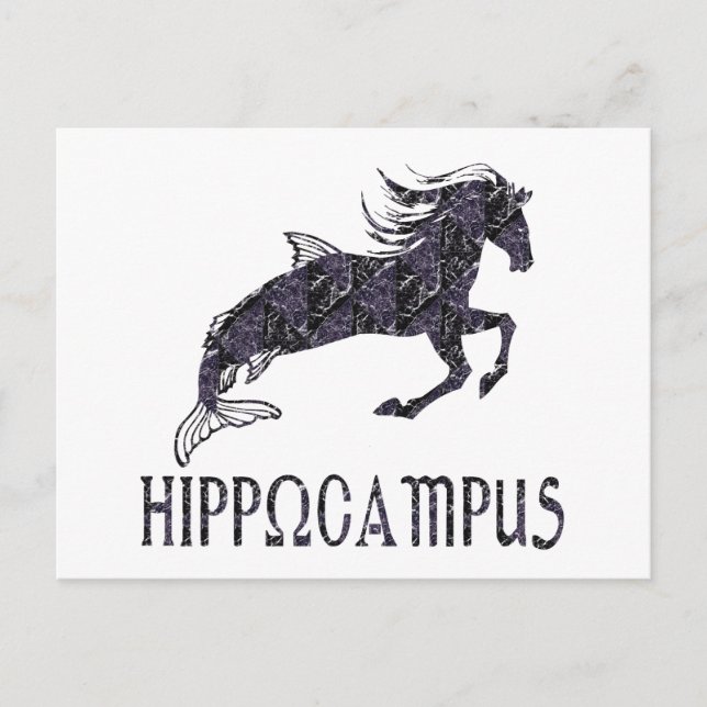 Postal Hippocampus (Anverso)