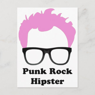 Postal Hipster de rock de punk