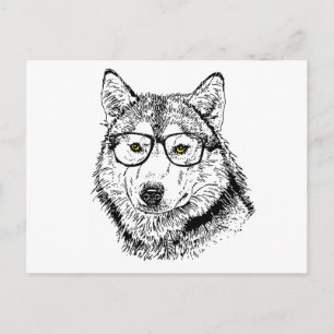 Postal Hipster Dog