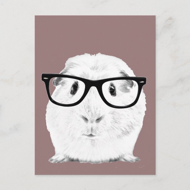 Postal Hipster Pigster (Anverso)