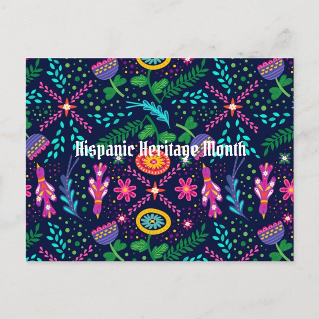 Postal Hispanic Heritage Month (Anverso)