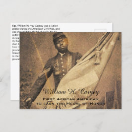 Postal Historia afroamericana William Carney