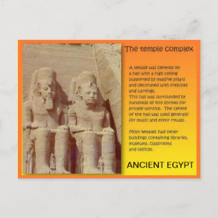 Postal Historia, Antiguo Egipto, Edificios de Templo