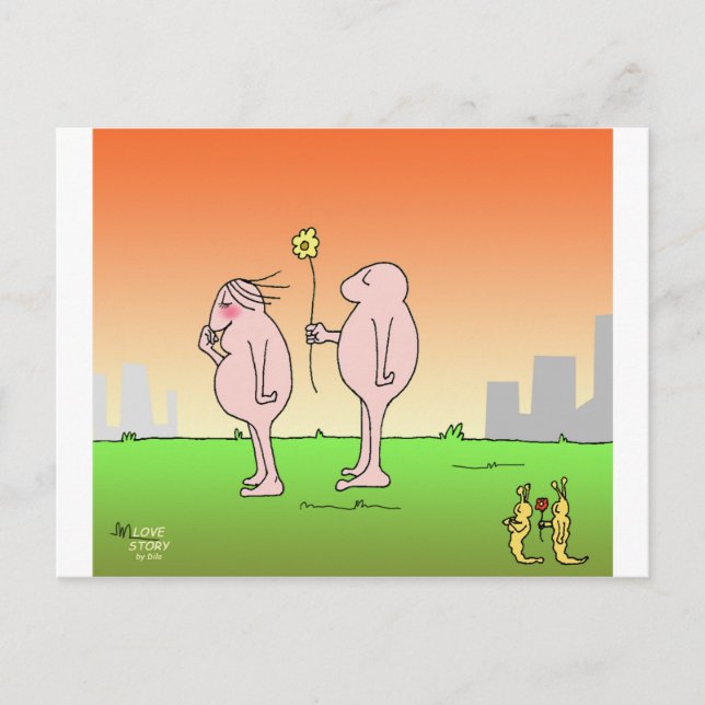 Postal historia de amor 2B (Anverso)