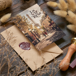 Postal Historia de Amor Parisina: Un Paseo con la Torre E