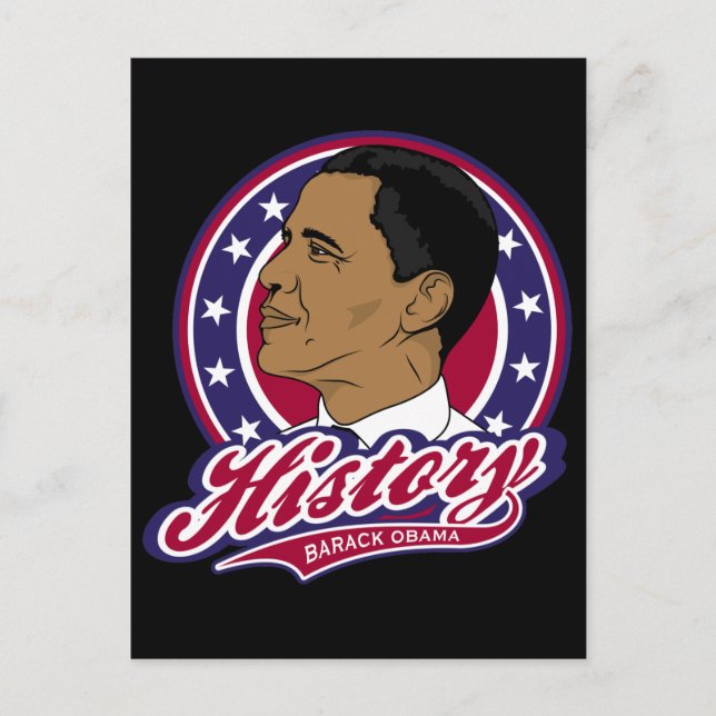 Postal Historia de Barack Obama (Anverso)