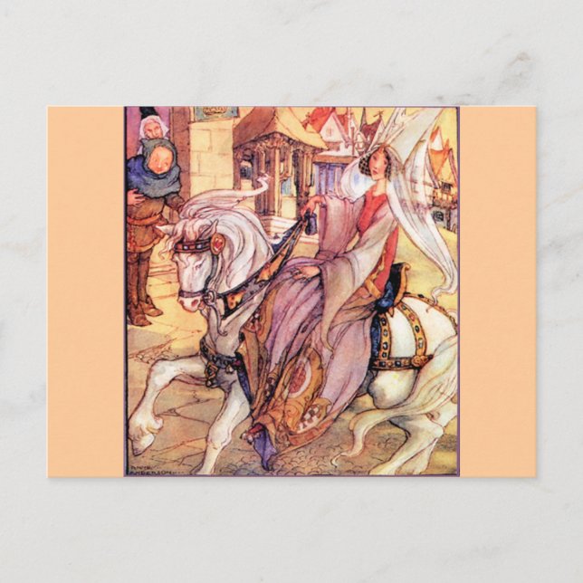 Postal Historia de hadas (Anverso)