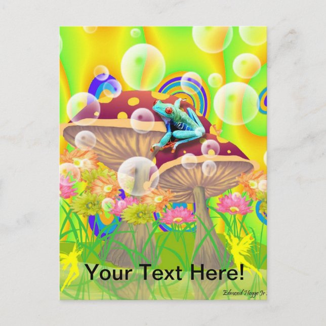 Postal Historia de hadas (Anverso)