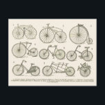 Postal Historia de las bicicletas francesas, publicada en<br><div class="desc">Historia de las bicicletas francesas,  publicada en 1920</div>