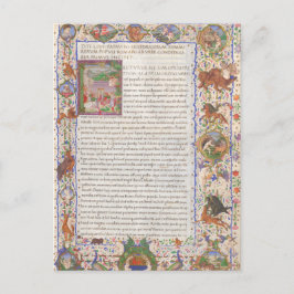 Postal Historia de Tito Libio de Roma Manuscrito Medieval