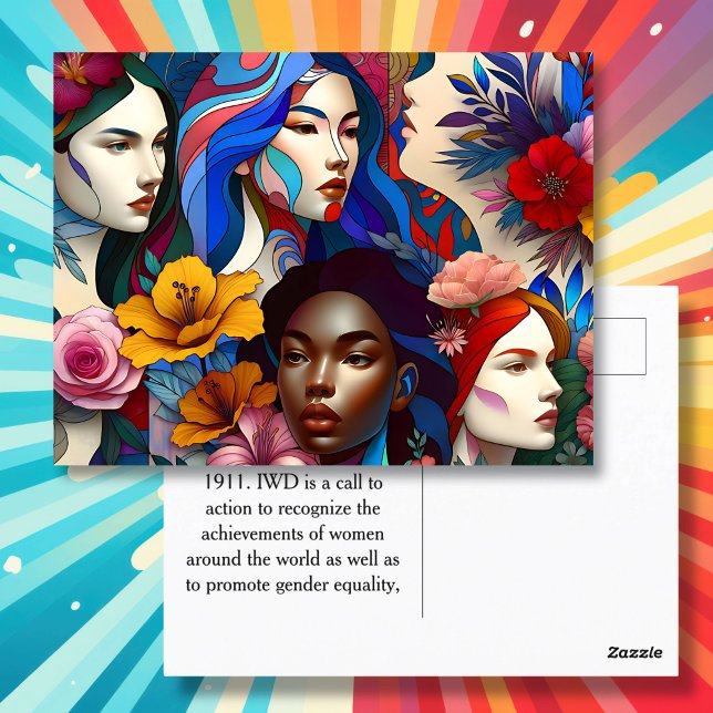 Postal Historia del Día Internacional de la Mujer (Subido por el creador)