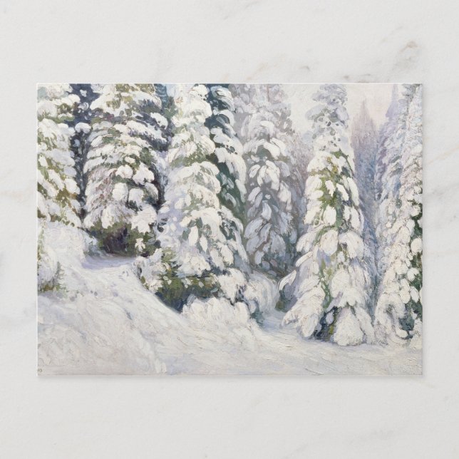Postal Historia del invierno, 1913 (Anverso)