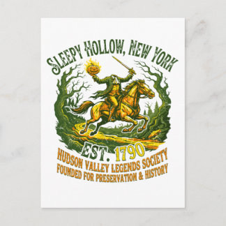 Postal Historia del Valle de Hudson de Sleepy Hollow Nuev