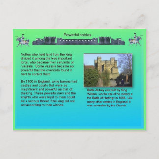 Postal Historia, Edad Media, Nobles Poderosos