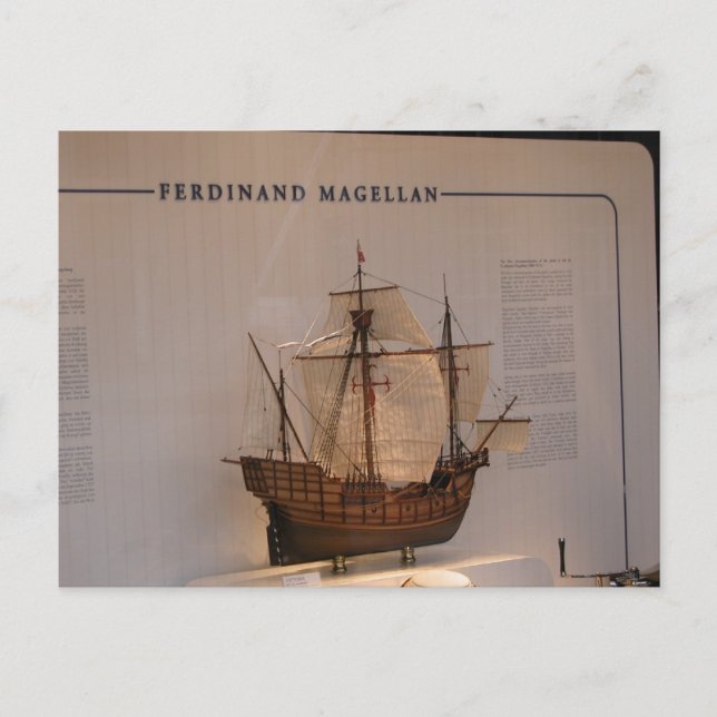 Postal Historia, exploradores, Fernando Magallanes (Anverso)