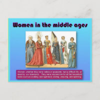 Historia, mujeres en la Edad Media