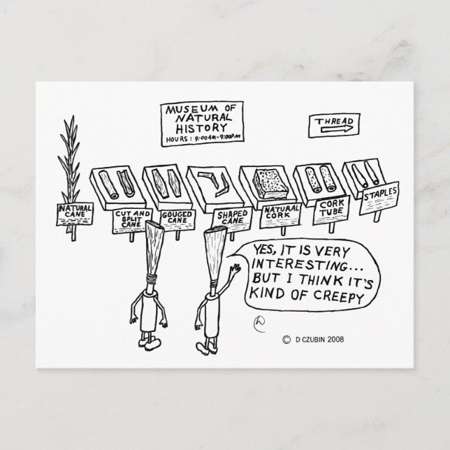 Postal Historia natural de Reed (Anverso)