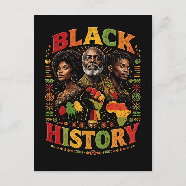 Postal Historia Negra (Anverso)