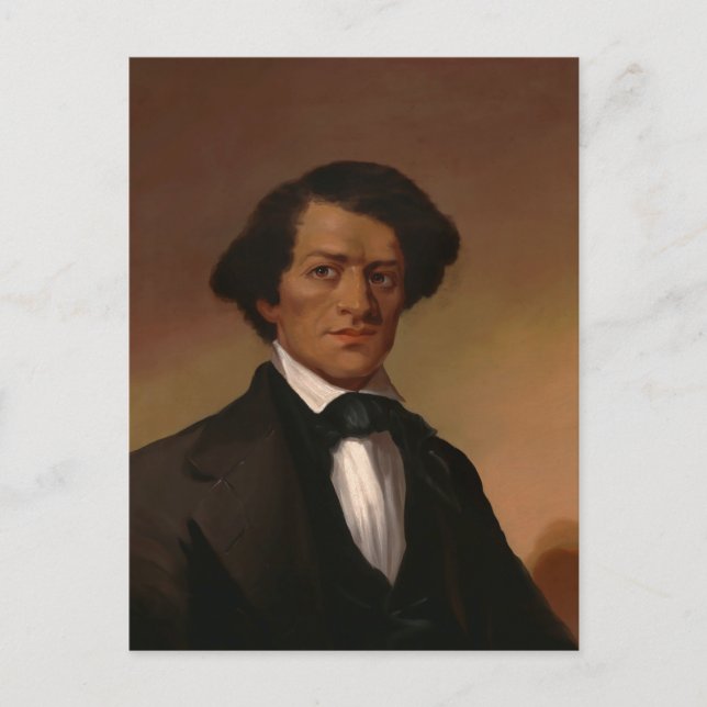 Postal Historia Negra: Derechos Civiles de Fred Douglass  (Anverso)