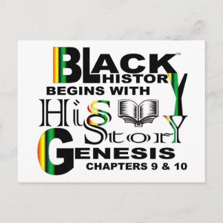 Postal Historia negra - Su historia