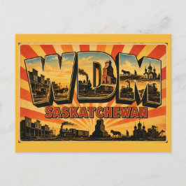 Postal Historia pionera del WDM Museo de Saskatchewan