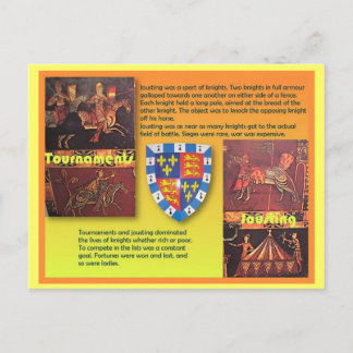 Postal Historia, torneos medievales