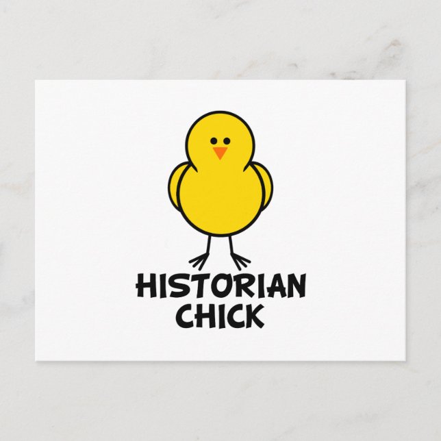 Postal Historiador Chick (Anverso)