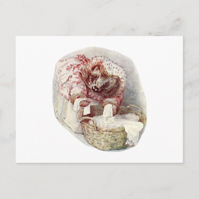 Postal Historias antiguas del Día de la Lavandería Tiggy  (Anverso)