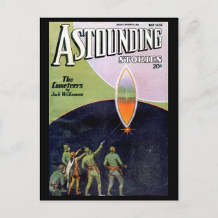 Postal Historias asombrosas - Arte Pulp de mayo de 1936a