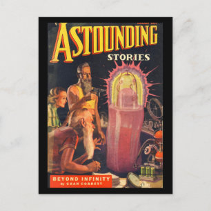 Postal Historias asombrosas - Arte Pulp en enero de 1937a