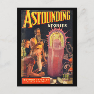 Postal Historias asombrosas - Arte Pulp en enero de 1937a