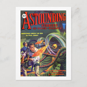 Postal Historias asombrosas de ciencia ficción