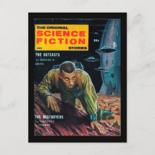 Postal Historias de ciencia ficción - 1958.09_Pulp Art
