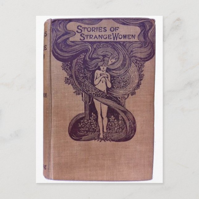 Postal Historias de mujeres extrañas (Anverso)