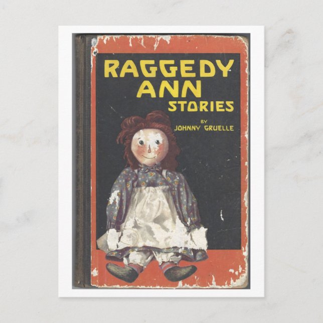 Postal Historias de Raggedy Ann de Gruelle en la portada  (Anverso)