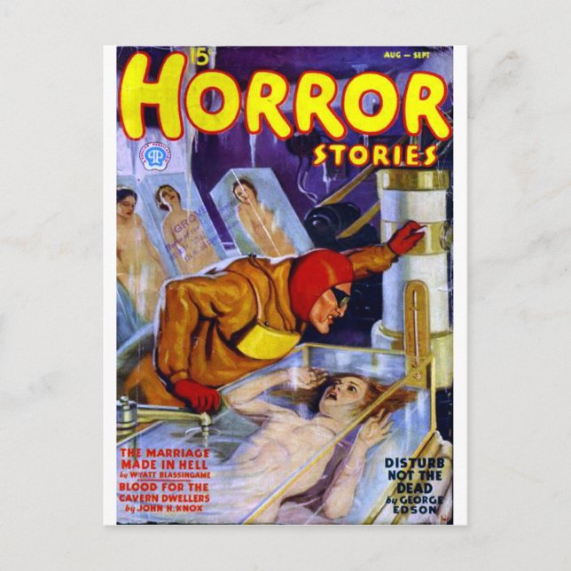 Postal Historias del horror (Anverso)
