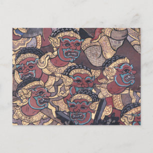 Postal Historias del Ramakien