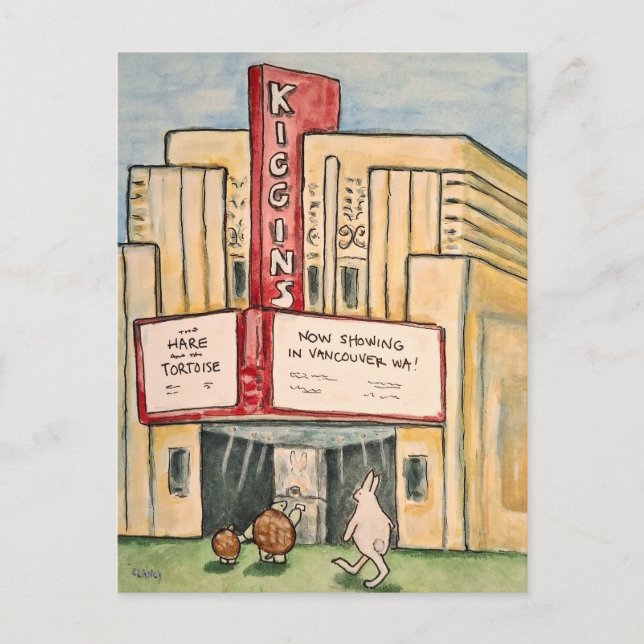 Postal Historic Theater Vancouver WA (Anverso)