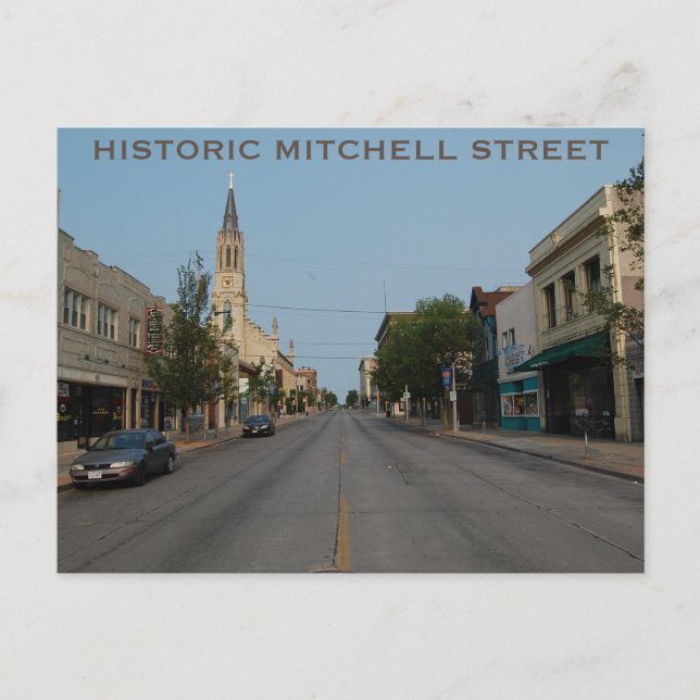 postal HISTÓRICA DE LA CALLE MITCHELL (Anverso)