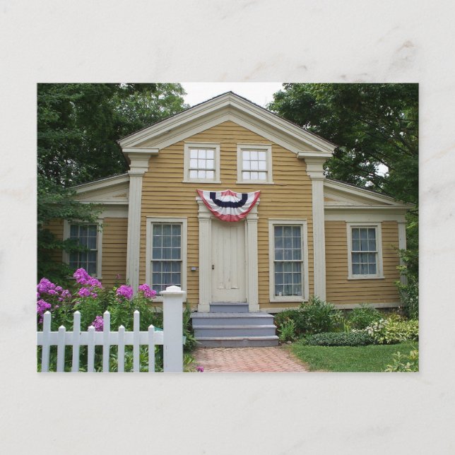 Postal histórica de la casa (Anverso)